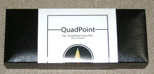 YASUTOMO QUADPOINT Y & C TWIST PEN BROWN MARBLE TP30BR