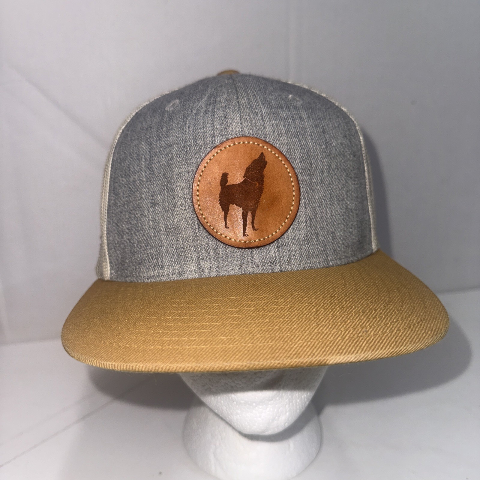 Wolf Howler Patch Embroidered Wool Blend Basic Ev… - image 9