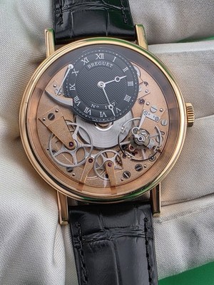 Breguet La Tradition Skeleton Gold B&P Excellent condition - 7057BR/R9/9W6