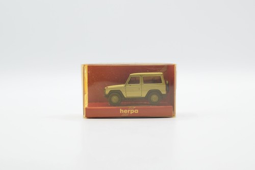Herpa H0 3076 Mercedes-Benz todoterreno plateado metálico | Zustand: Gebraucht