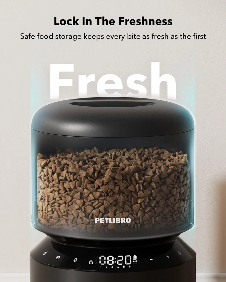 Modern Automatic Pet Feeder with Smart Infrared Detection & Freshness Lock - Image 4 of 4