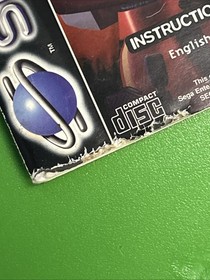 SEGA SATURN CRUSADER NO REMORSE - DISC & MANUAL - TESTED + WARRANTY