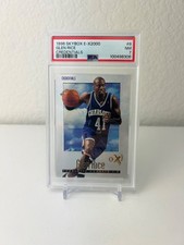1996-97 Skybox E-X 2000 #8 Glen Rice Credentials /499 PSA 7 Hornets