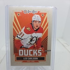 2025-26 O-pee-chee - Retro Leo Carlsson 451 Retro 2025-26 O-pee-chee - Retro Leo Carlsson 451 Retro