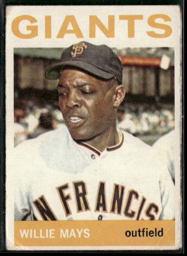 1964 Topps Willie Mays #150  San Francisco Giants  HOF G-VG