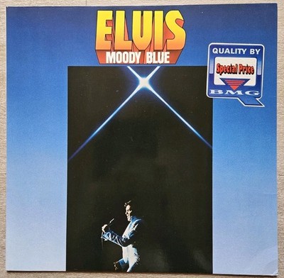 Elvis Presley  - Moody Blue - LP  - 1977 Reissue  1988 - RCA