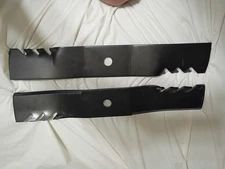 3 Pack Aftermarket Interchangeable Toothed Mulching Mower Blades