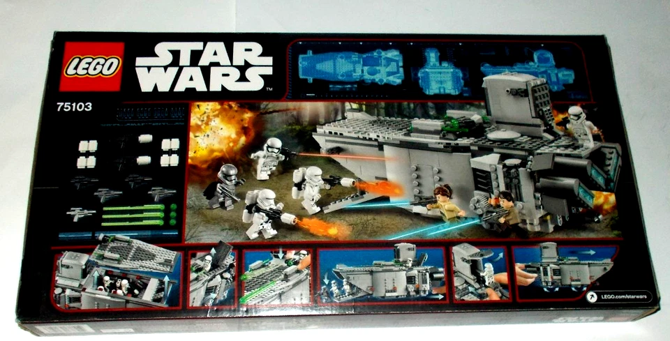 Lego Star Wars First Order Transporter (75103) New SEALED - Image 2 of 2