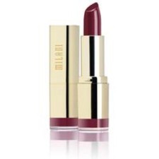 Milani Color Statement Lipstick 19 Raspberry Rush Smooth Burgundy Wine 0.14 oz