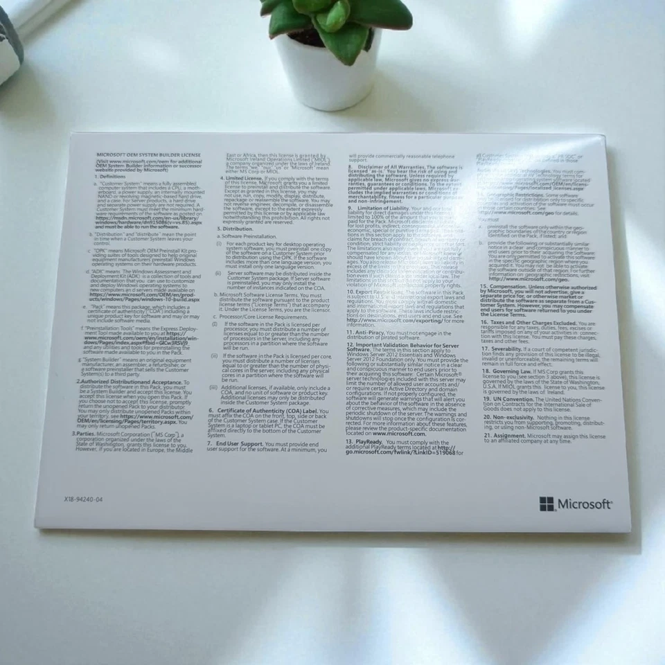 Microsoft Windows Server 2022 estándar 64 bits 16 núcleos licencia y DVD Foto 3 de 4