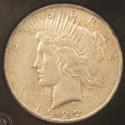 1922 Peace Silver Dollar 90% Silver