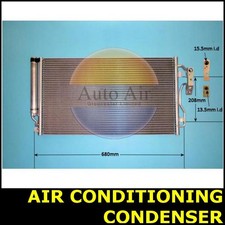 Air Con Condenser Fits BMW F23 F30 F80 F32 F82 3.0 N55B30A S55B30A 060061