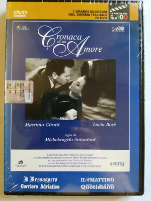 CHRONIK EINER LIEBE DVD FILM NEU VERSIEGELT M. Antonioni Massimo Girotti