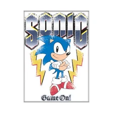 Sonic the Hedgehog "Game On" Magnet Multi-Color