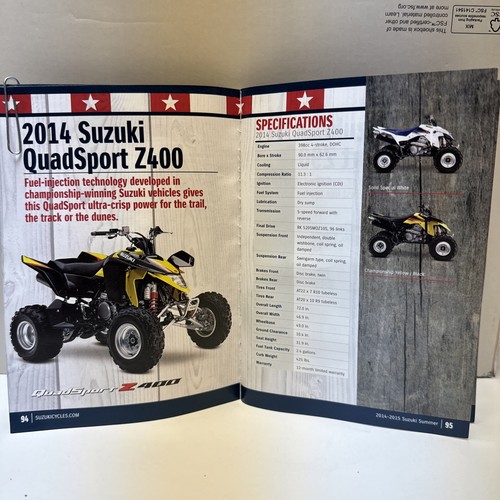 Suzuki Full Model Lineup Brochure great x-mas gift - Bild 20 von 21