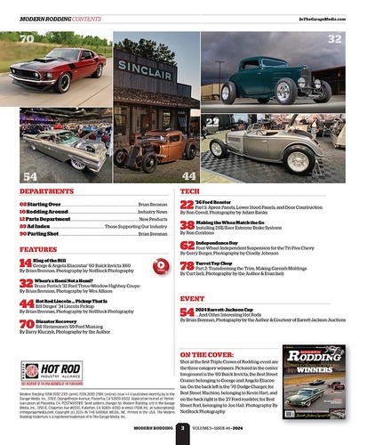 Modern Rodding Magazin Dreifachkrone Gewinner Ausgabe #44 Mai 2024 - Neu - Bild 2 von 2