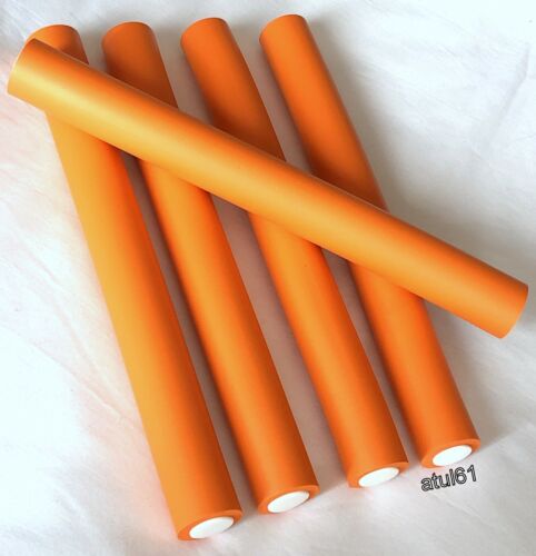 5 EXTRA LARGE 24 CM EXTRA LONG BENDY HAIRDRESSING HAIR ROLLERS FOAM HAIR  CURLERS 5060065136446 | eBay