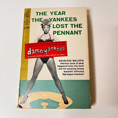 THE YEAR THE YANKEES LOST THE PENNANT  1958  DOUGLAS WALLOP POCKET BOOKS PB