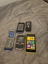 Toy Dummy Fake Cell Phone Smart Vintage Y2k Non Functional Display Device Lot 