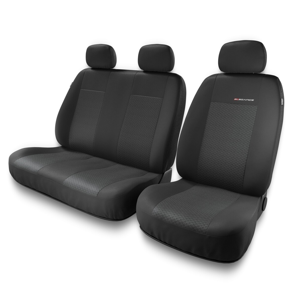 Housses De Siège Citroën C1 Noir Uni – Protection Élégante Et Sur Mesure Made In Italy