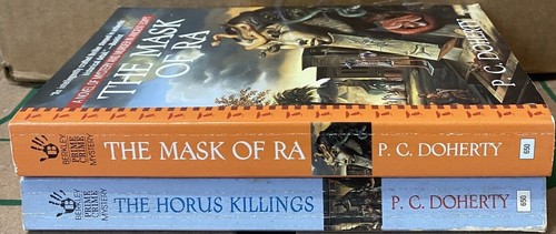 2 P.C. Doherty Books- The Mask of Ra and The Horus Killings - Picture 2 of 3