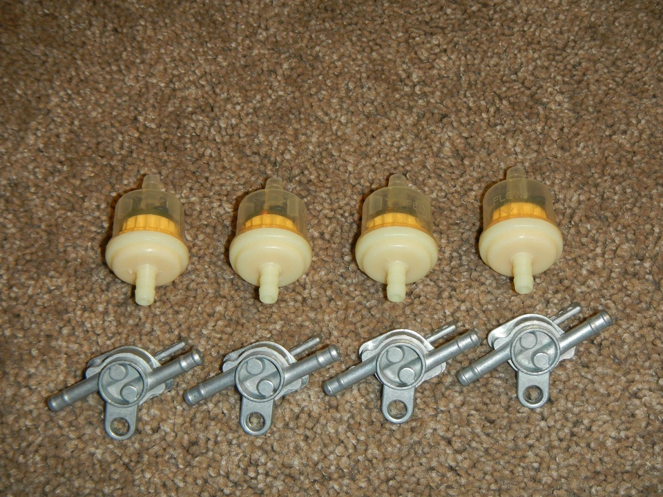 AFTERMARKET FUEL VALVE PETCOCK FRAME MOUNT FILTER #4 Maico Rokon Ducati Penton - Image 2 of 4