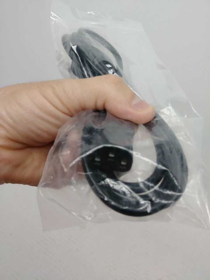 LongWell Brand 5ft Computer Power Cord (SVT60C 3×0.824mm 300v FT2)18AWG  Black(F - Image 3 of 3