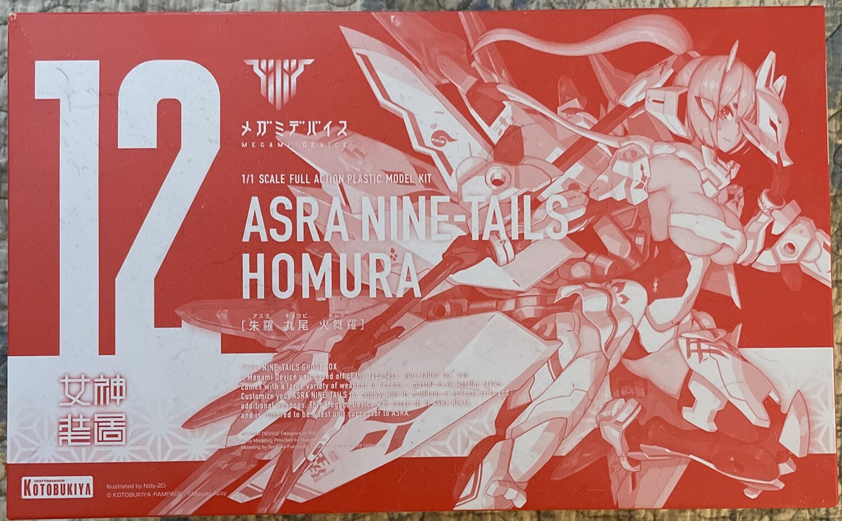 Megami Device Asra Nine-Tails Homura Model Kit 12 Kotobukiya Web
