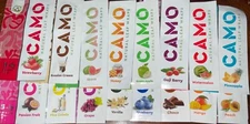 Camo Natural Leaf Herbal Papers Wraps Flavors 16/5ct Packs Chamomile&Mate 80pc
