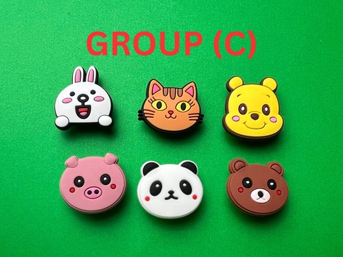 Cute Animals Shoe Charms for Crocs Fun Gift for Bracelet Shoes and Wristband Lot - Picture 5 of 8