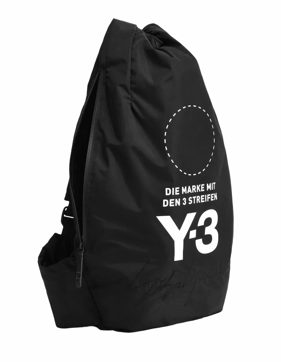 Adidas Y-3 Yohji Yamamoto Yohji Bpack Backpack Black DQ0629 Large Nylon New