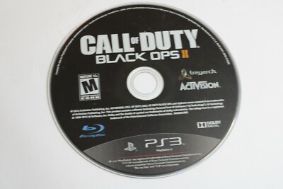 Call of duty black ops 2 Disc Only PS3 Playstation 3 Cod III