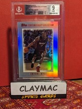 2003-04 Topps Contemporary Collection Dwyane Wade Red RC 053/225 BGS 9 W/9.5 HOF