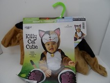 Incharacter Kitty Cat Cutie Baby Toddler Boys Girls Costume 0-6 Months -NEW