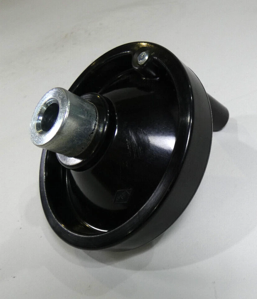 Lanker | Handrad / Handkurbel | massiv Ø 100 mm | drehbarer Knauf - Bild 4 von 4