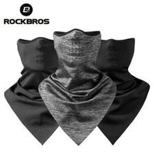 ROCKBRS Men's Cycling Scraf Windproof Warm Bike Face Mask Ski Winter Thick Type