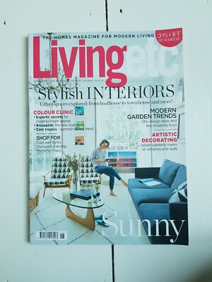 Living Etc June 2017 Stylish Interiors Garden Trends Colour Clinic Decorating
