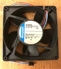 NEW EBM-Papst 5214N 2HH Cooling Fan 24VDC 4900 RPM 200 CFM 5” Square Ebmpapst