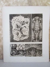 Vintage Print,ART NOUVEAU FLORALS,3,Jean Pilters,Florales,c1900