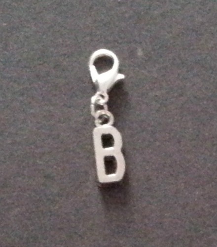 Aufhängen Charms Anfangsbuchstabe Alphabet AZ Alter Zahlen für Gedächtnis Medaillen - Bild 3 von 27