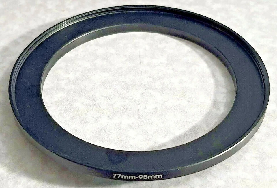 Step-up Ring Metal Stepping 77-95mm 77mm Lens to 95mm Filter 77mm-95mm 77-95 U&S - Image 2 of 4