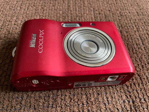 Nikon COOLPIX L18 8.0 Megapixel Pocket Digital Camera - Red Used Good Condition - Picture 8 of 11