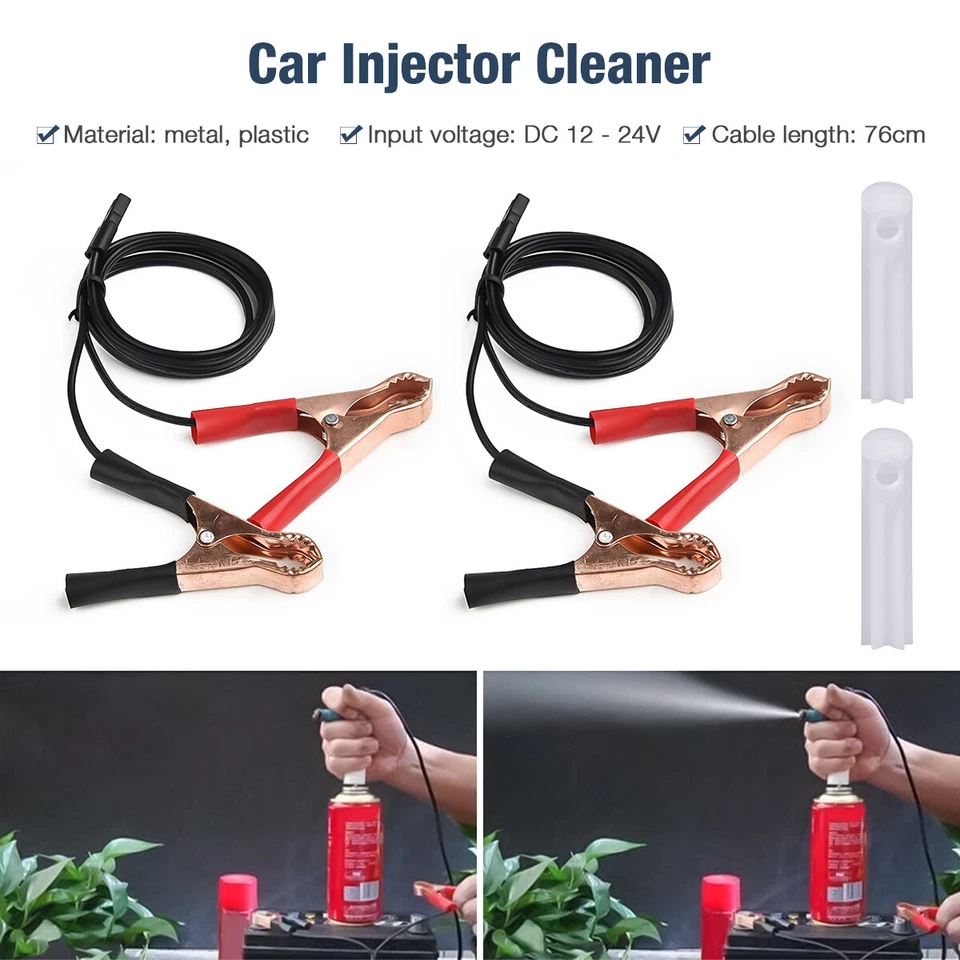 Nuevo Inyector de Combustible Limpiador Adaptador Hágalo Usted Mismo Kit Conjunto Coche Vehículo Herramienta Foto 2 de 4