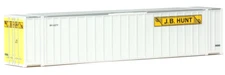 Walthers HO Scale ~ New 2025 ~ JB Hunt ~ 48' Ribbed Side Container ~ 949-8472