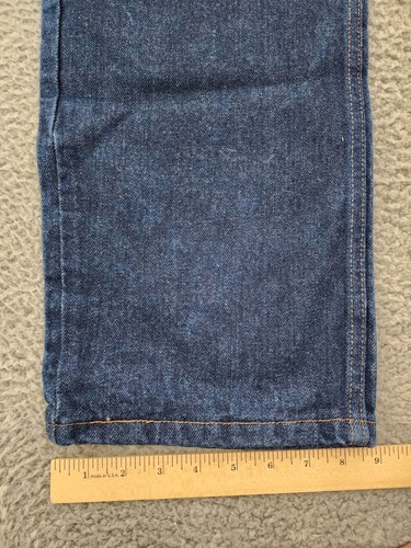 Rustler Jeans Mens 36X31 Blue Denim Boot Cut Dark Wash American Workwear Adult - Picture 8 of 12