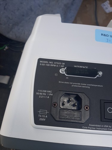 cole parmer masterflex High Performance Pump Master Flex Digital Drive System LS - Picture 11 of 24