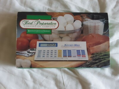 Kitchen Whiz MIT Food Preparation Conversion Computer