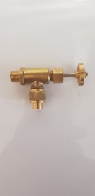 5/16x32 Dampfverteilerventil für Live Steam Modelle 1/4 Rohr