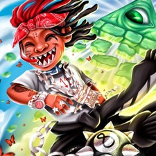 G-402 Kodak Black Dying to Live Cover New Album Art Silk Poster 14x21 24x36
