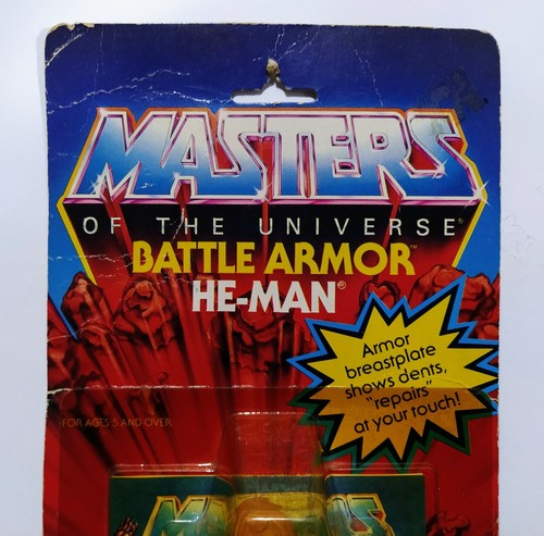 Battle Armor He-man SEALED NEW ORIGINAL Vintage Masters of the Universe Motu - Imagen 4 de 11